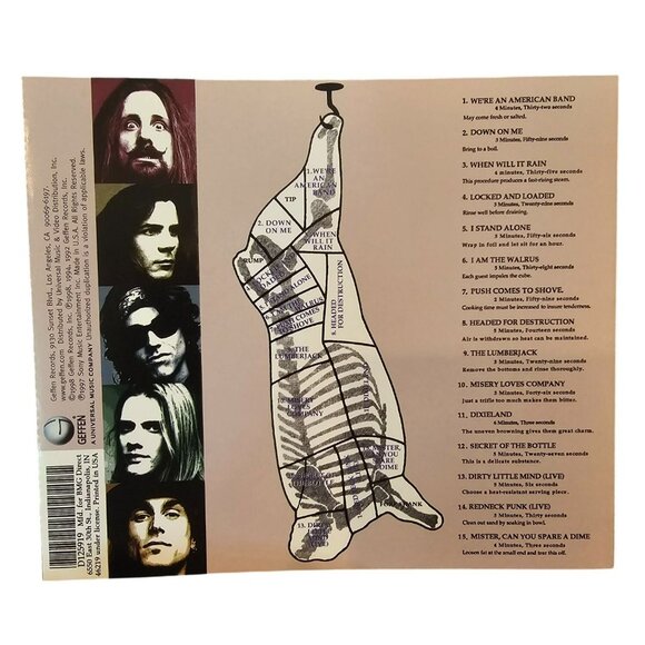 Jackyl Choice Cuts CD Rock Music Album 1998 37694cd - Picture 2 of 2